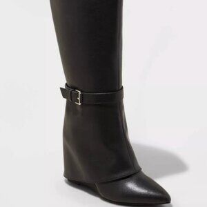 Black Knee-High Women's Boots
